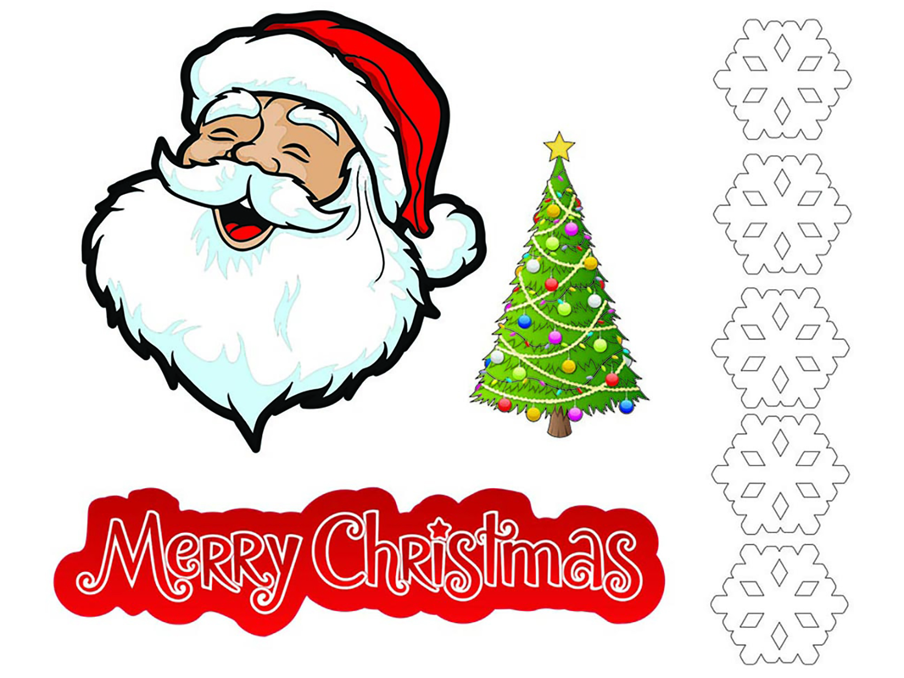 *Santa Christmas Pack Small - Vibeprint